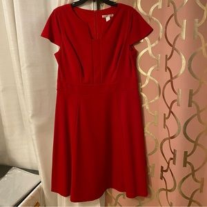London Times Red Dress • Size 14